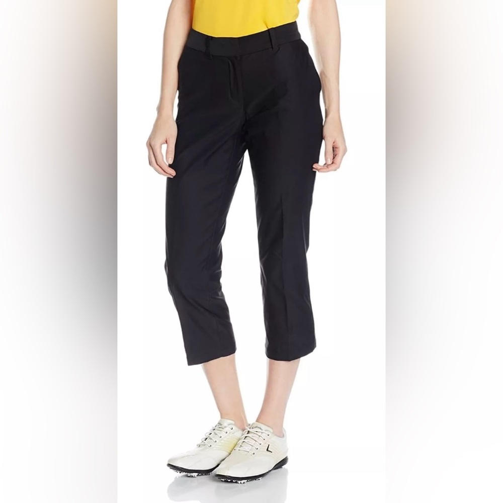 Nike Golf Dri-Fit Women’s Size 10 Black Golf Cropped Pants